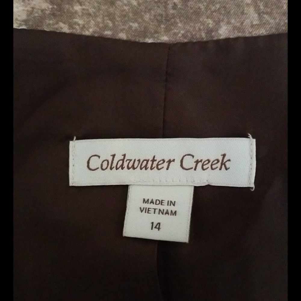 NEW Coldwater Creek Lined Jacket Blazer - Picture 7 of 10